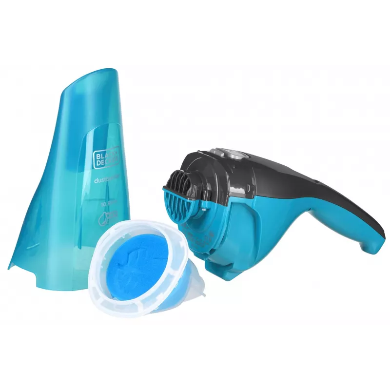 Handheld vacuum Black & Decker WDC215WA — dry 0.385 L, 7.2 V Li-Ion, 14 AW suction, 10 min runtime