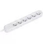 Power Extension Bachmann 381.247K 1.5m 6 AC Outlets White