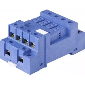 FINDER FIN 96.74 - Relay Socket for: FIN 56.34, Blue (9674)
