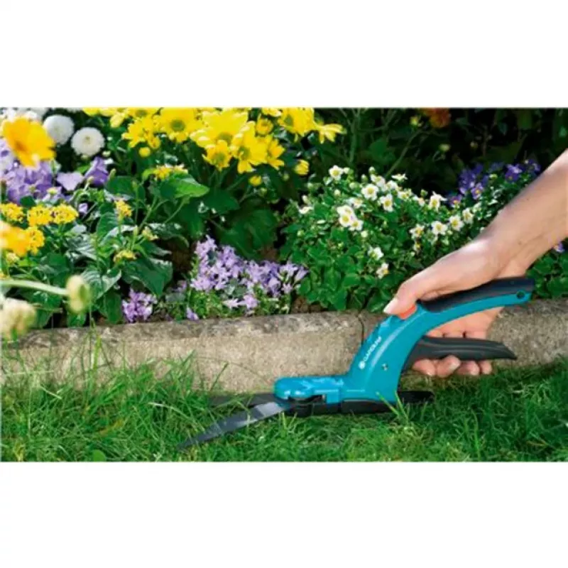 Gardena Comfort Grass Shears - Black - Blue - Grey (8733-20)