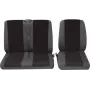 Car Seat Cover PETEX Driver Seat Polyester Red/Anthracite Model 30071912