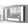 Cama Full cabinet VIGO '180' 180/40/30 sonoma/white gloss