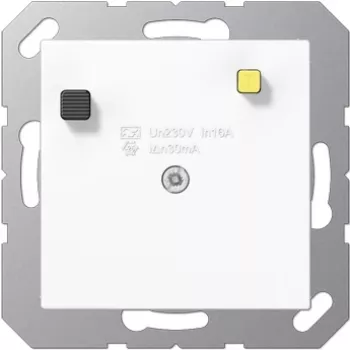 Current transformer JUNG A 5530 FIB WW, white, nominal output 16 A, for 230 V input