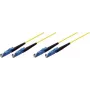 Tecline 39980001 Fibre Optic Cable 2 m 2x E-2000 OS2 Yellow (39980001)