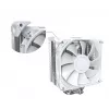 CPU air cooler Montech NX400, 120 mm fans, White, dimensions 156×74×120 mm, TDP 270 W