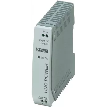 Power supply unit PHOENIX-CONTACT UNO-PS/1AC/12DC/ 30W — 12 V DC, 30 W, 85–264 V AC input