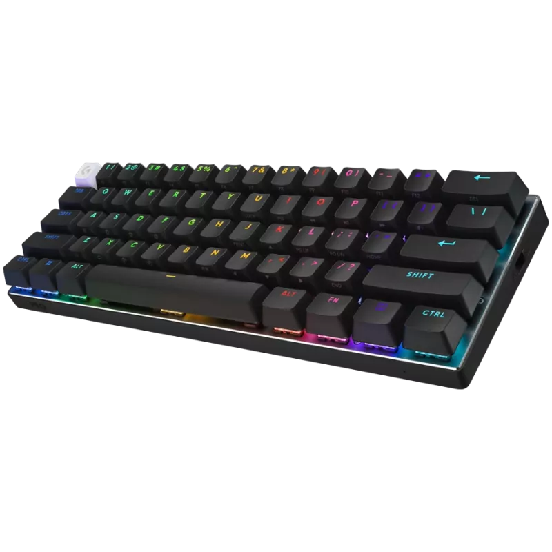 LOGITECH PRO X 60 LIGHTSPEED Wireless Gaming Keyboard (Tactile) - BLACK - PAN - 2.4GHZ/BT - EMEA28i-935 - TACTILE SWITCH
