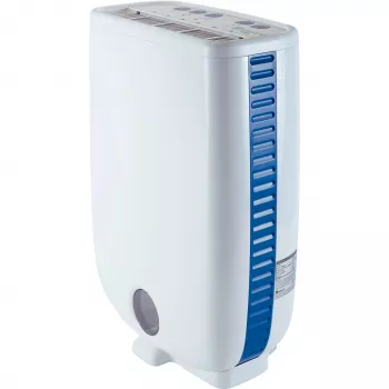 Dehumidifier Meaco DD8L White floor-standing – continuous drain, energy-efficient desiccant design