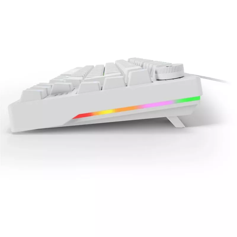 Keyboard Sharkoon SGK25 75% QWERTZ USB Wired RGB LED White