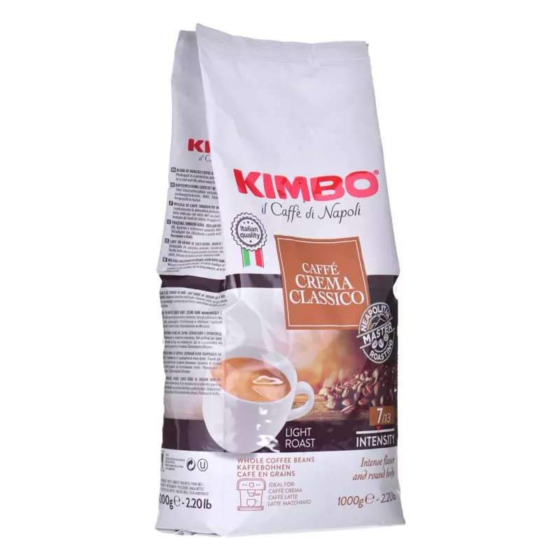 Whole Bean Coffee KIMBO Caffe Crema Classico 1 kg by KIMBO S.p.A.