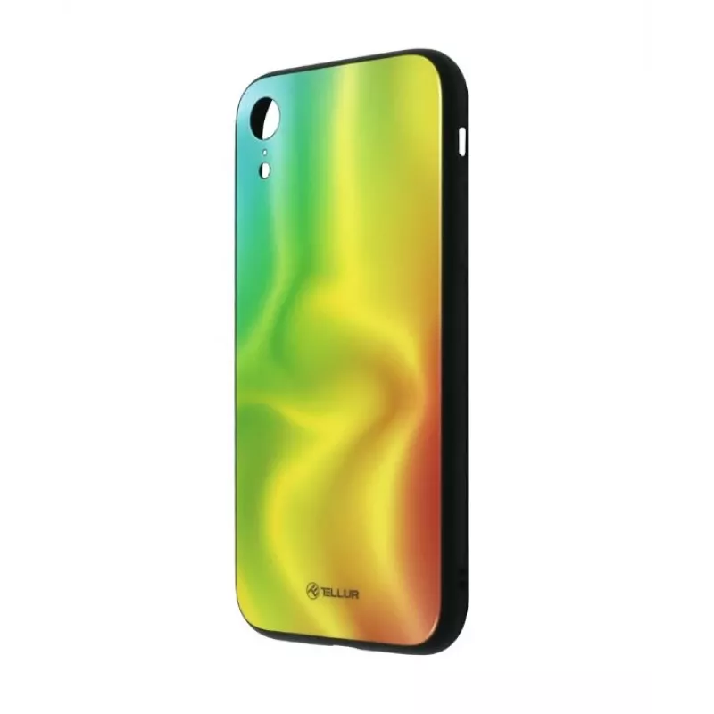 Screen protector glass Tellur Cover Glass print for iPhone XR — decorative printed tempered glass