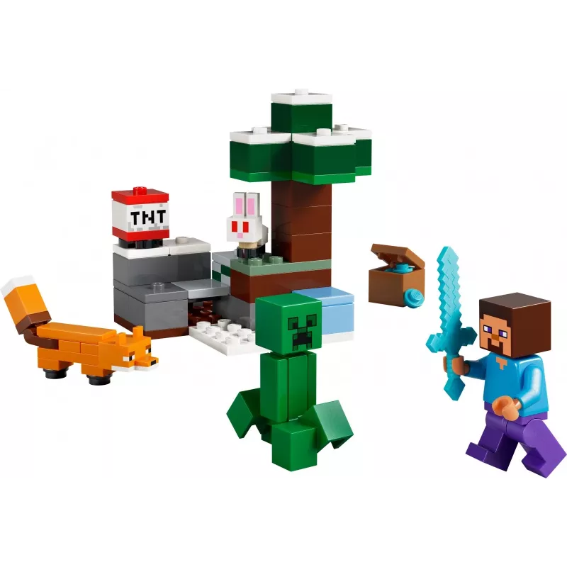 LEGO MINECRAFT 21583 Steve's Taiga Adventure