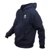 Caseking hooded zip sweatshirt navy size S