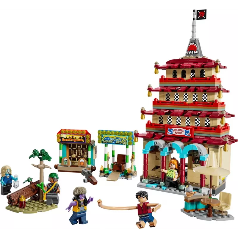 LEGO set One Piece Arlong Park 75638 — 926 pcs, 5 minifigures, recommended age 9+, detailed scenery
