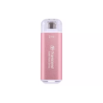 External Solid State Drive TRANSCEND TS2TESD300P 2TB USB Type-C, up to 1050/950 MB/s, aluminium blue