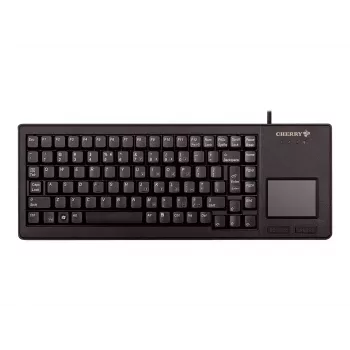 CHERRY XS Touchpad keyboard Universal USB QWERTY US English Black