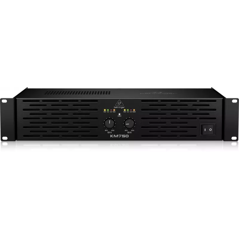 Behringer KM750 audio amplifier 2.1 channels Black