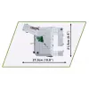 Construction Set Cobi German Bunker Regelbau 667/642 model COBI-3136 – detailed brick kit