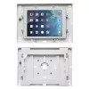 Desk table stand MACLEAN MC-909W adjustable height white for tablets and devices