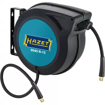 HAZET 9040N-13 - Wall-Mounted Reel - Automatic - Functional - Black - Blue - Plastic - Polymer - wall-mounted