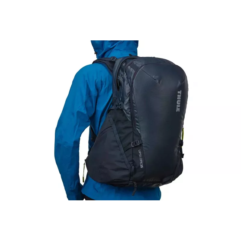 Thule 3610 Upslope 35L Removable Airbag 3.0 Ready Ski And Snowboard Backpack Lime Punch