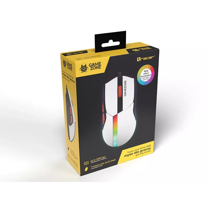 Mouse Tracer 47417 Gamezone Cool White RGB USB