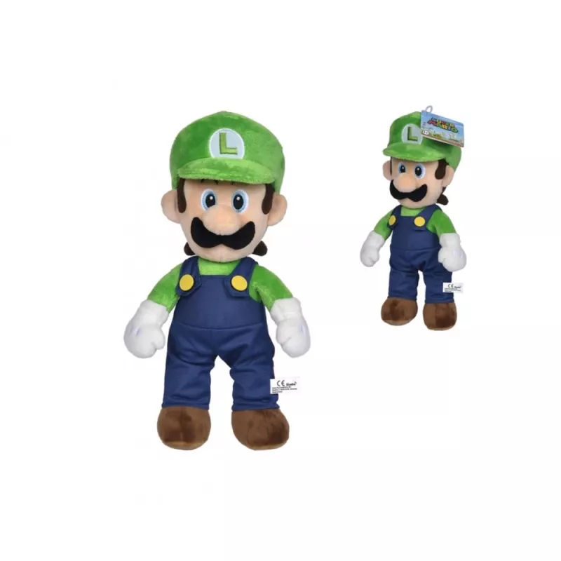 Super Mario, Luigi, Plush Toy 30 cm