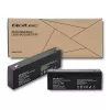 Sealed AGM battery QOLTEC 12V 2.3Ah for UPS and backup systems, max discharge 34.5A