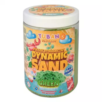 Children's kinetic sand Tuban TU3555 green 3 years