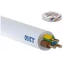 Round installation cable YDY 3x2.5 mm² 450V – single-core flexible wiring, yellow-white