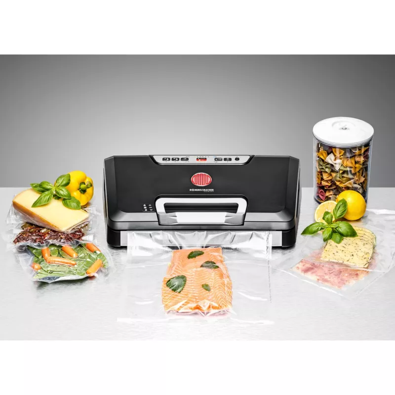 Rommelsbacher VAC 485 vacuum sealer Black, Silver