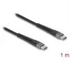 USB Cable DeLOCK 81124 USB 2.0 1m USB C Black