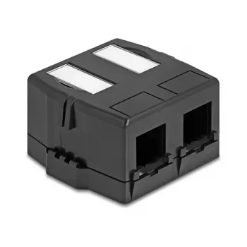 Snap-in frame DeLOCK 85842 Plastic Black 545x573x324mm