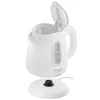 Electric kettle Adler AD 1373 — 1 L capacity, 850 W, white, 360° base, polypropylene