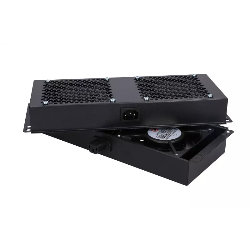 Cooling fan Extralink EX.8673 4 Way fan unit for standing cabinets 2m cable EU plug