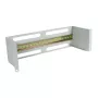 Rack rail ALLNET ALL-S0002241 — 3U grey rack accessory, 1.42 kg