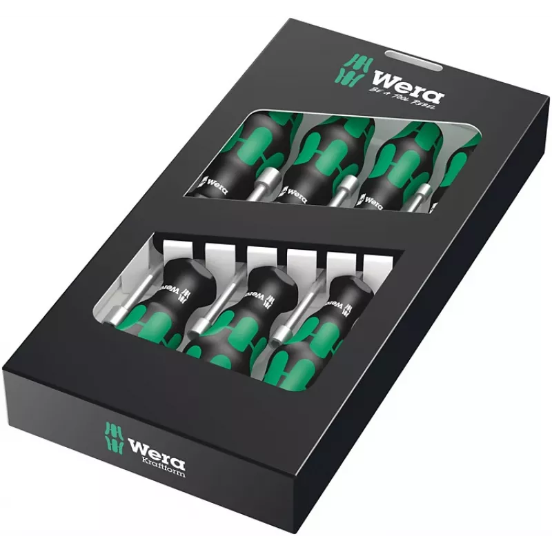 Straight screwdriver Wera 395 HO/7 SM