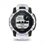Smartwatch GARMIN Instinct 2 45 mm, MIP 0.9 inch (176×176), GPS, Solar, Silicone band Blue/White