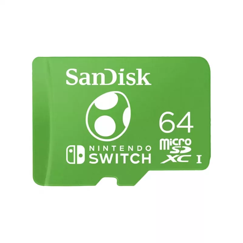 Memory Card SanDisk 64GB MicroSDXC UHS-I SDSQXAO-064G-GN6ZN