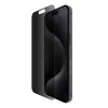 Belkin ScreenForce Pro - Bildschirmschutz for Handy - 2,5D - Glass - with Sichtschutzfilter - Glass - for Apple iPhone 15 Pro Max (OVA150ZZ)