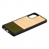 Phone case Man and Wood for Samsung Galaxy S20+ — bamboo, forest black