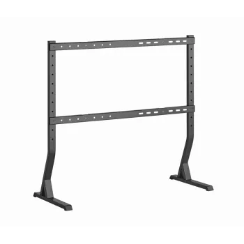 Floor TV stand GEMBIRD TVS-D90F-01 for 45–90 inch TVs, steel, fixed-height, VESA 200x200–800x400, max load 60 kg, 970×800×525 mm