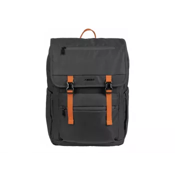 NATEC Niala Ginger Orange 39.6 cm (15.6) Backpack Black