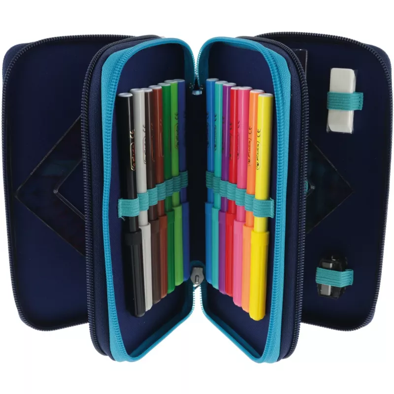 Herlitz TriCase Deep Ocean 31 pcs Blue Polyester 190x70x115 mm
