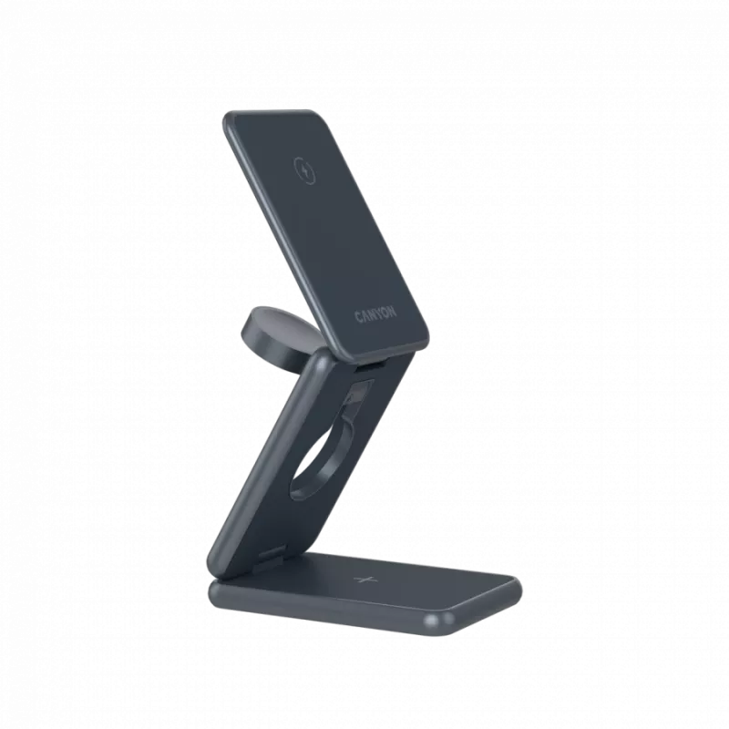CANYON Foldable wireless charger OnCharge 309 15W 3in1 Metal