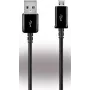 Samsung Handy Cable [1x USB-Plug - 1x Micro-USB-Plug] 1 m Bulk/OEM Samsung (ECBDU4EBE Bulk)