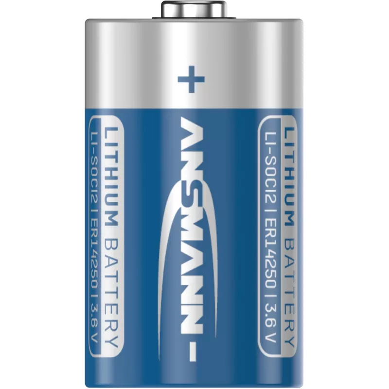 Battery ANSMANN ER14250 Lithium-Thionylchloride 3.6V 1/2AA
