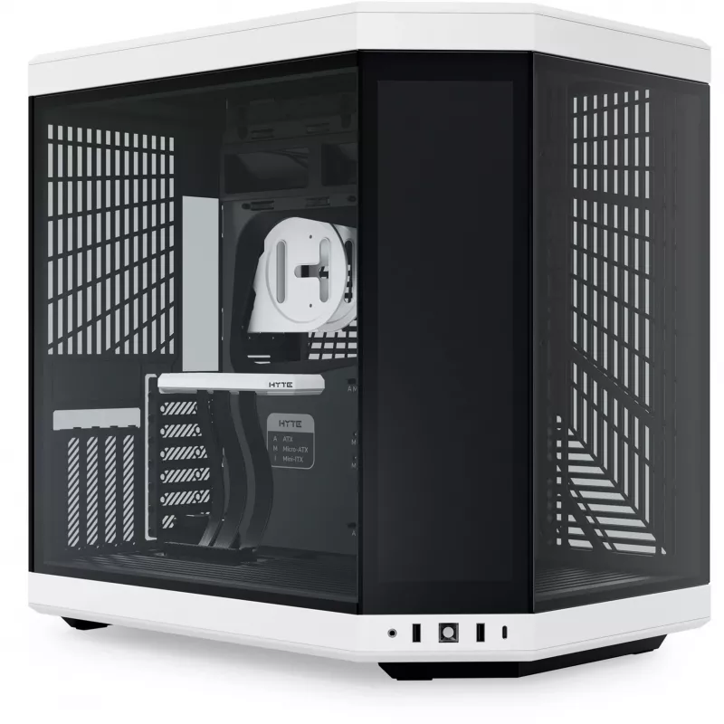 HYTE Y70 Touch Infinite Midi Tower Black, White