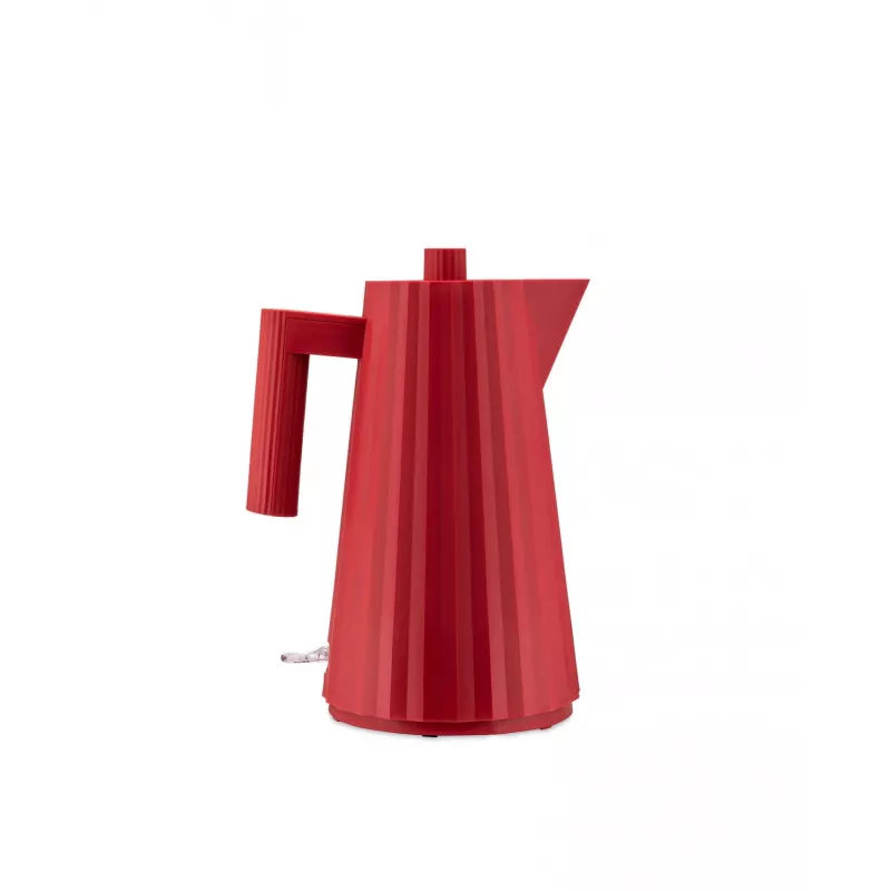 Alessi MDL06 B Pleated Electric Kettle, Black Euro Plug