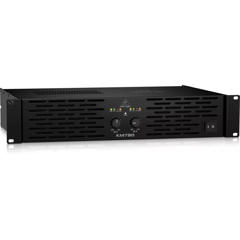 Behringer KM750 audio amplifier 2.1 channels Black